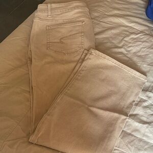 Time and Tru Women's Beige bootcut khaki